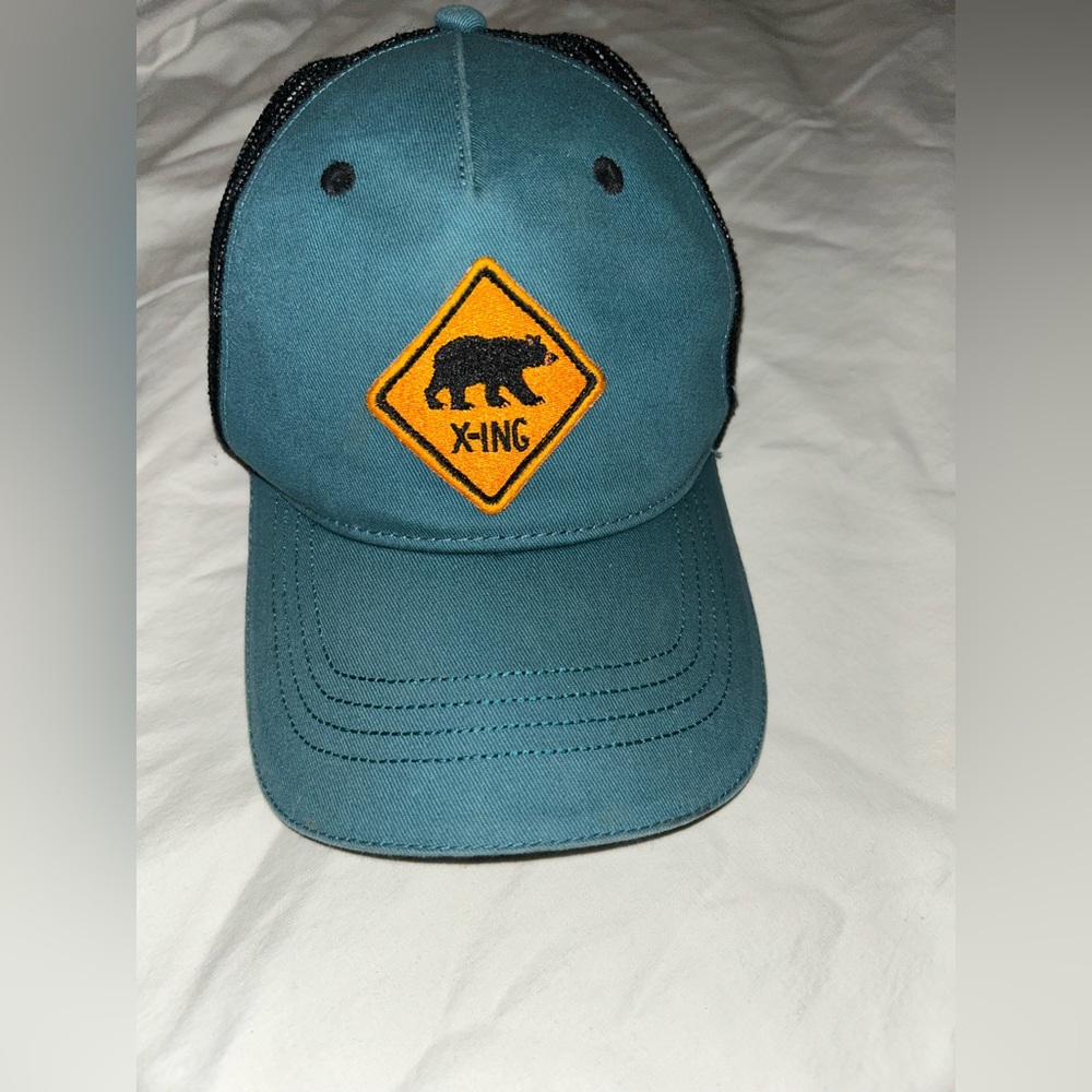 Men's Teal Bear X-ING Cap